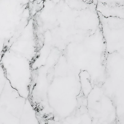 Set Of 2 Memthy Faux Marble Nesting Tables Black/Gold - Aiden Lane - Image 7