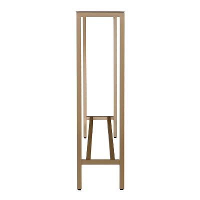 Dillard Narrow Console Table Gold - Aiden Lane - Image 3