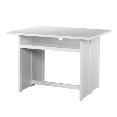 Klint Convertible Console To Extendable Dining Table White - Aiden Lane - Image 9