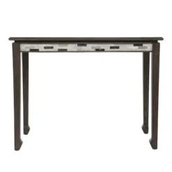 Ribru Counter Table Dark Gray - Aiden Lane