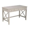 Lavellan Farmhouse Writing Desk Light Gray - Aiden Lane